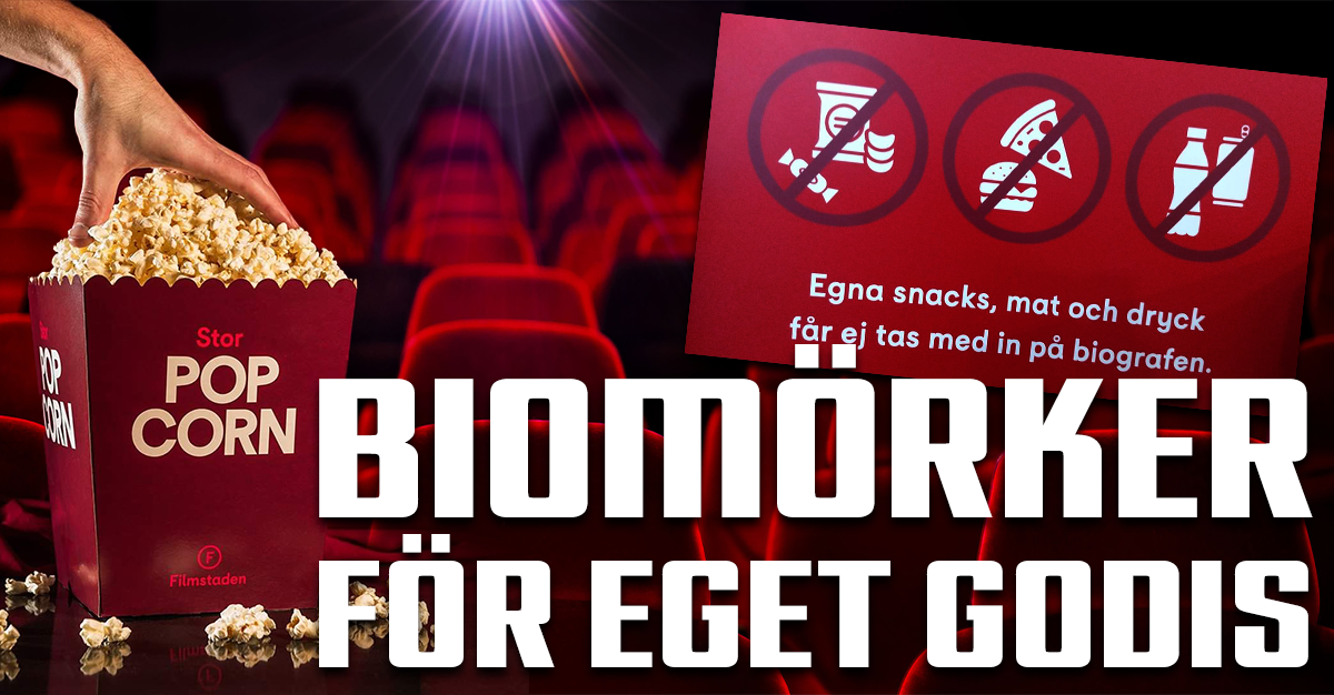 Folkets Bio till frontalattack på biojätten Filmstadens godisförbud ...