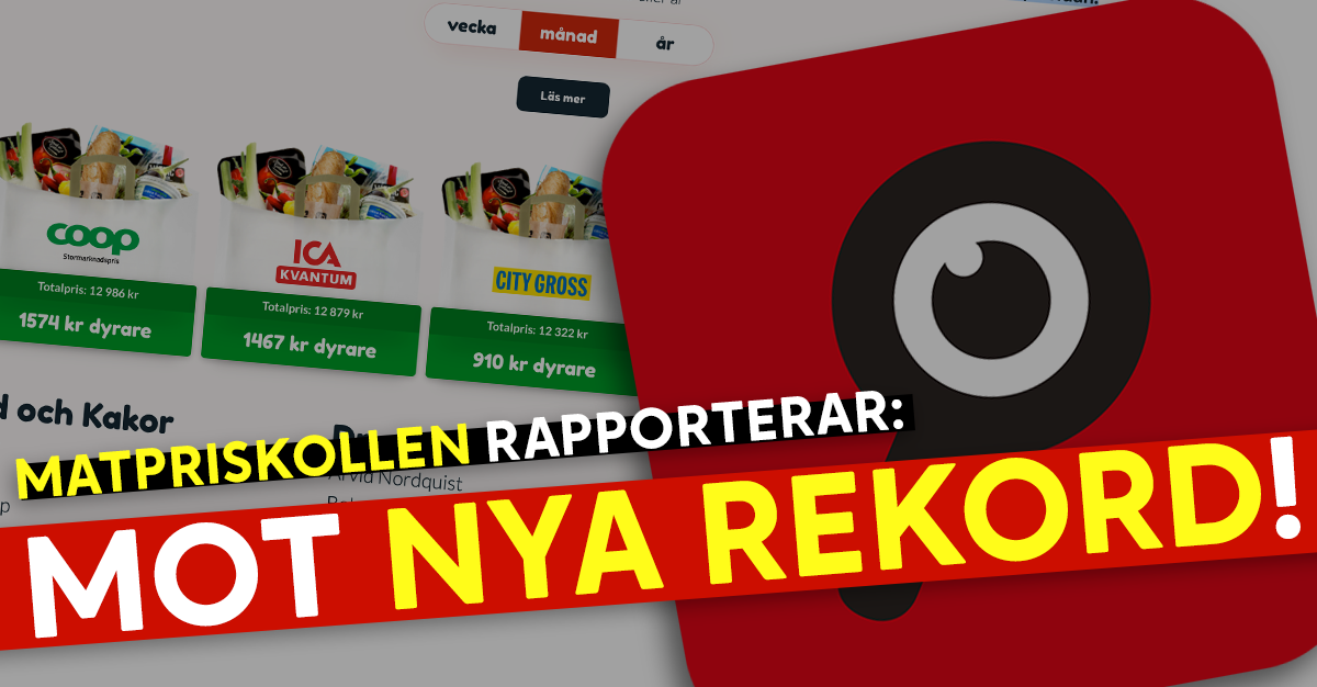 Matpriserna stiger som en raket – hushållens kylskåp snart lika tomma ...
