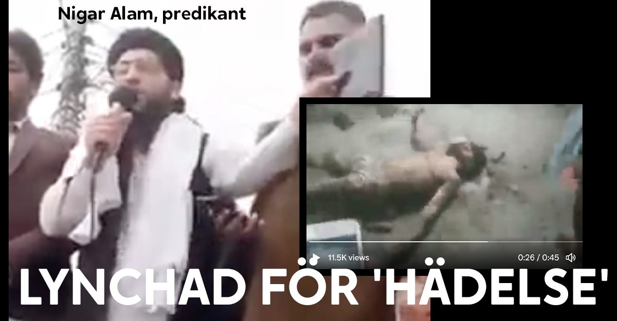 Lynchgäng i Pakistan misshandlar man till döds efter att han anklagats ...